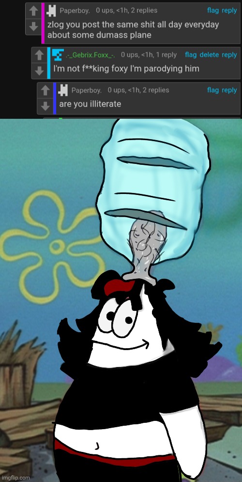 image tagged in claire head stuck in bottle | made w/ Imgflip meme maker