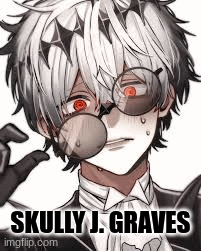Skully J. Graves | SKULLY J. GRAVES | image tagged in gifs,twisted wonderland,the nightmare before christmas | made w/ Imgflip images-to-gif maker