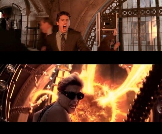 harry screaming octopus Blank Meme Template