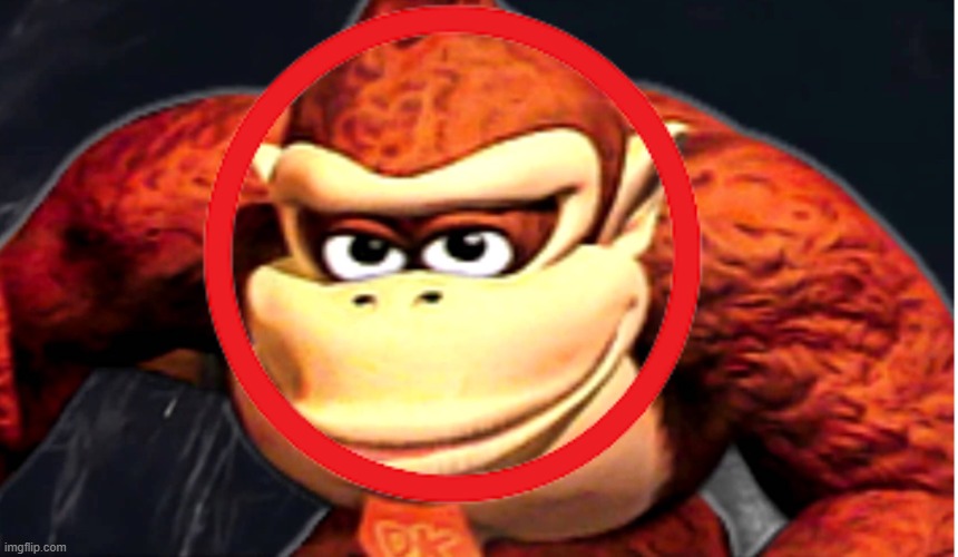 Donkey Kong’s Seducing Face | image tagged in donkey kong s seducing face | made w/ Imgflip meme maker