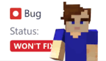 High Quality bug status wont fix Blank Meme Template