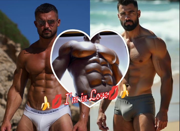Hot muscular men So hot I'm in Love Blank Meme Template
