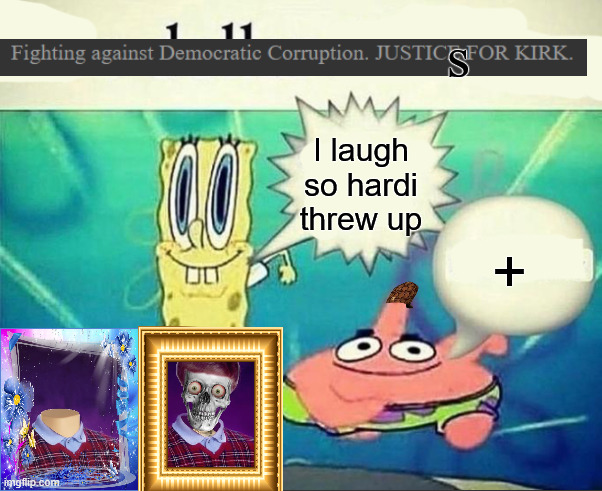 Ysaya | s; I laugh so hardi threw up; + | image tagged in 5 dollar foot long | made w/ Imgflip meme maker