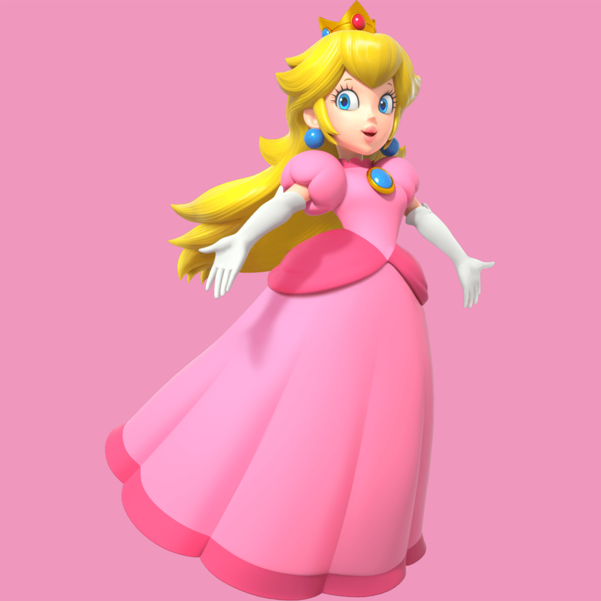 Princess Peach Blank Meme Template