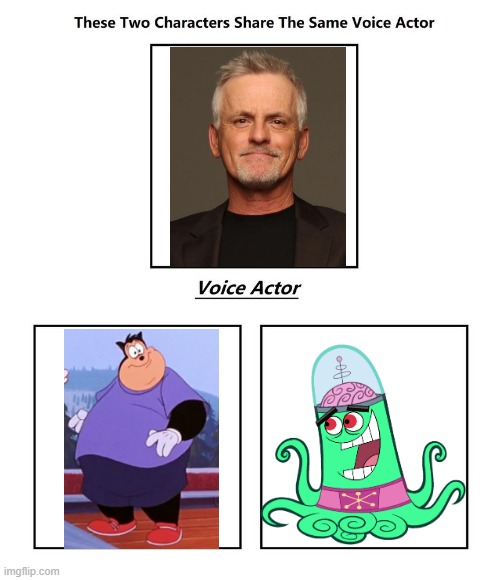 Rob Paulson | image tagged in same voice actor,rob paulson,a goofy movie,fairly odd parents,disney,nickelodeon | made w/ Imgflip meme maker