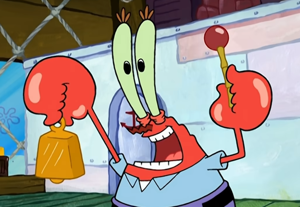 Mr. Crabs 24/7 Blank Meme Template