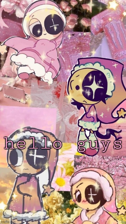 starry night | hello guys | image tagged in starry night | made w/ Imgflip meme maker