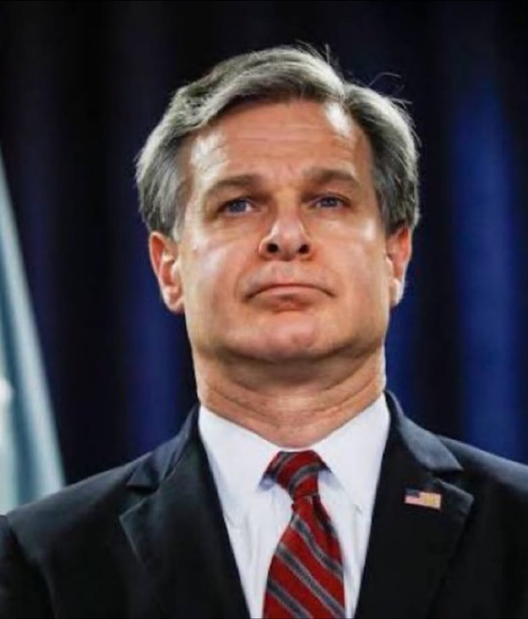 Christopher Wray Blank Meme Template