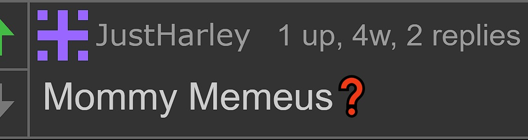 Mommy Memeus Blank Meme Template