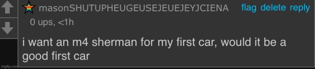 made w/ Imgflip meme maker