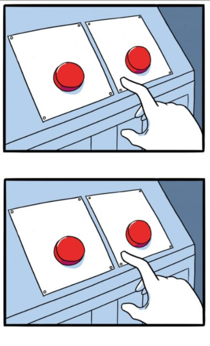 Difference in Choices Blank Meme Template