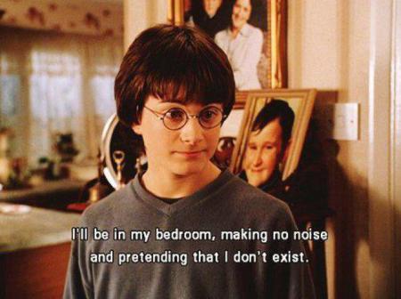 Pretending Not to Exist Blank Meme Template