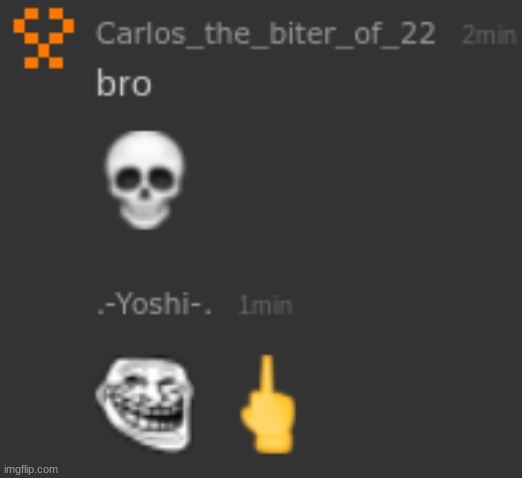 why would yoshi do this? | image tagged in troll | made w/ Imgflip meme maker