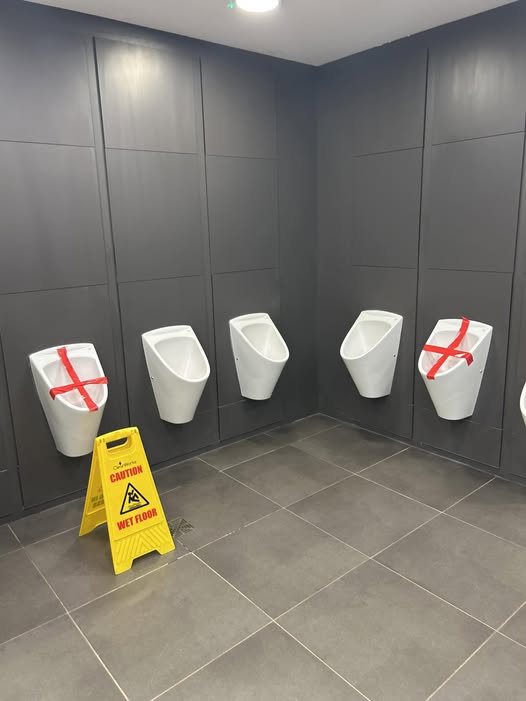 England urinals Blank Meme Template
