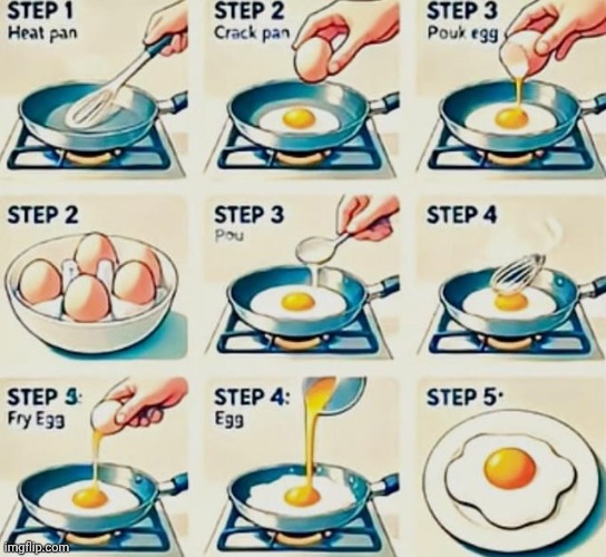 new template for ai slop | image tagged in ai slop egg instructions | made w/ Imgflip meme maker