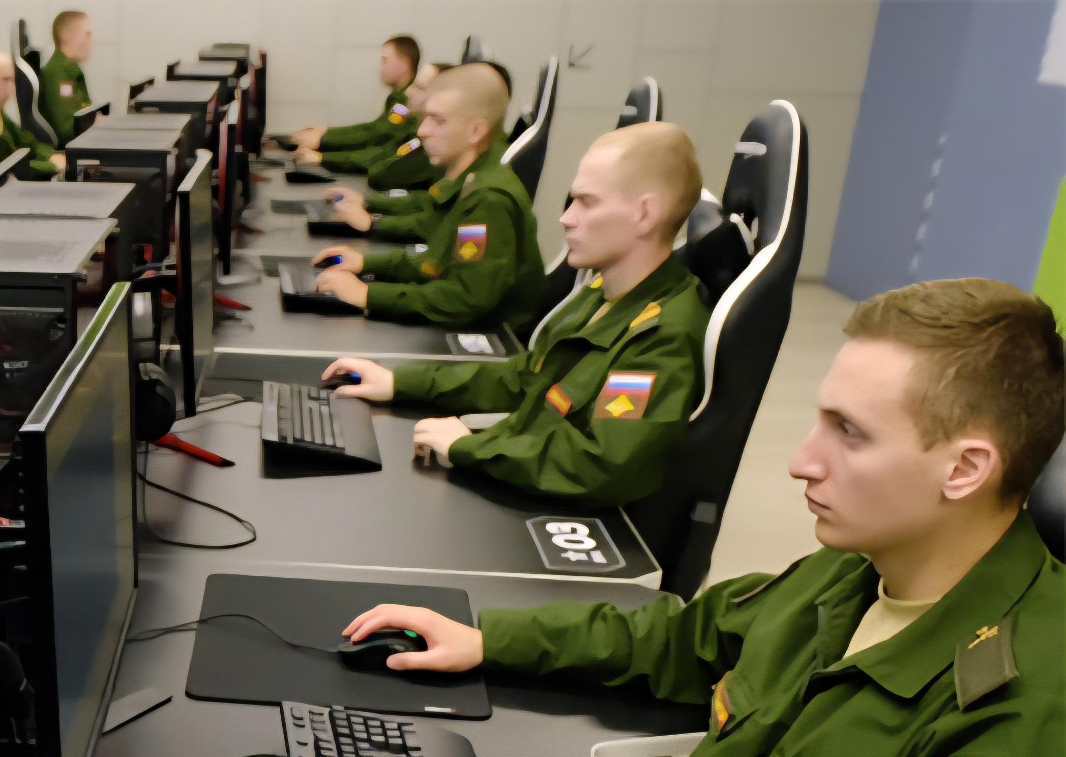 Russian Bot Farm Blank Meme Template