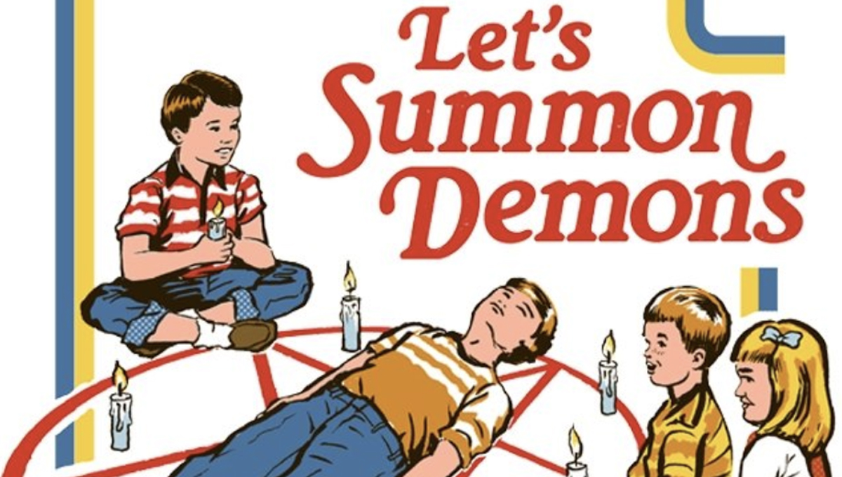 High Quality Let's Summon Demons Blank Meme Template