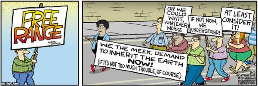 Free Range | image tagged in comics | made w/ Imgflip meme maker