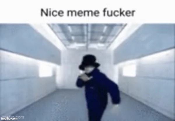 image tagged in nice meme fucker | made w/ Imgflip meme maker