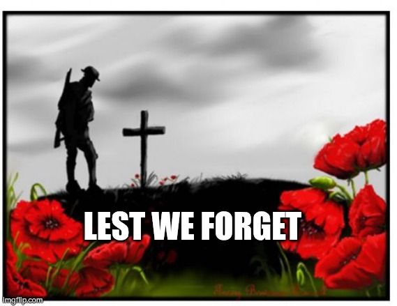 Remembrance Lest we forget | LEST WE FORGET | image tagged in remembrance day,remembrance,poppy | made w/ Imgflip meme maker