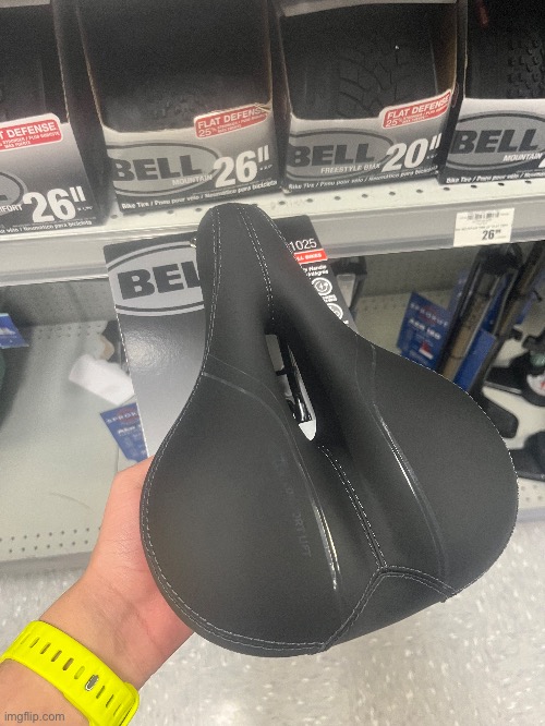 Why does this bicycle seat have a hole in it /srs | image tagged in msmg | made w/ Imgflip meme maker