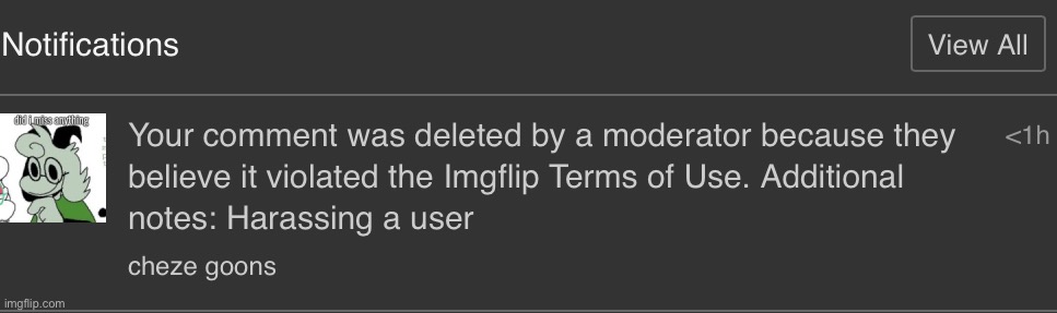 mod abuse moment | made w/ Imgflip meme maker