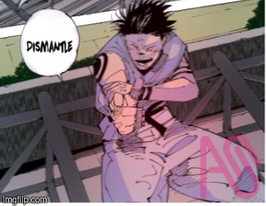 144p sukuna dismantle | image tagged in 144p sukuna dismantle | made w/ Imgflip meme maker