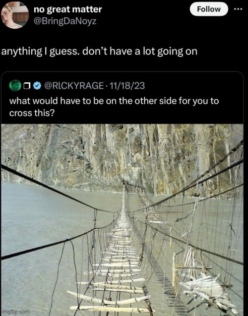 He bored | made w/ Imgflip meme maker