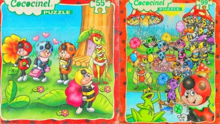 Cocomiel magic kids (Cococinel 1992) | image tagged in cococinel,cocomiel,coco miel,cococinelle,babicinel,80s cartoon | made w/ Imgflip meme maker