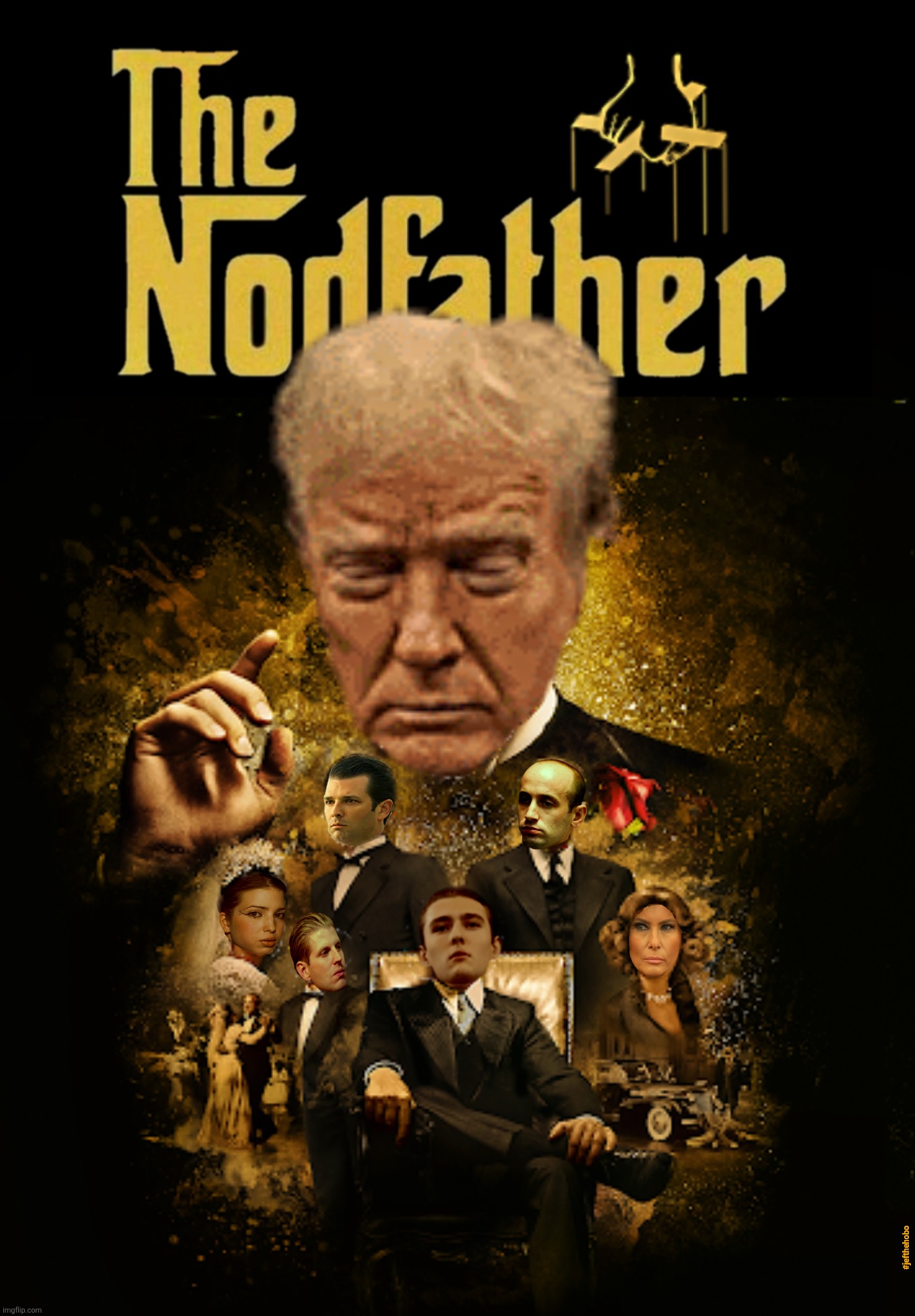 Sleep With The Fishes, A-Hole! | #jefthehobo | image tagged in jefthehobo,magats are traitors,don corlee-yawn,the felon sleeps with the fishes,maga equals traitor,stop the fascist/nazi magats | made w/ Imgflip meme maker