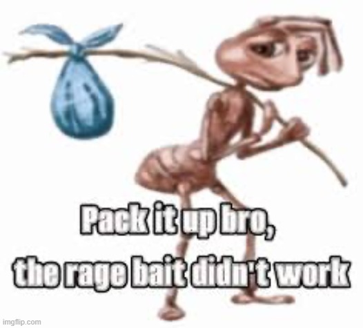pack it up bro | image tagged in pack it up bro | made w/ Imgflip meme maker