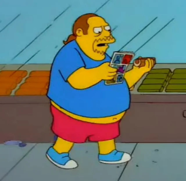 Comic Book Guy Blank Meme Template