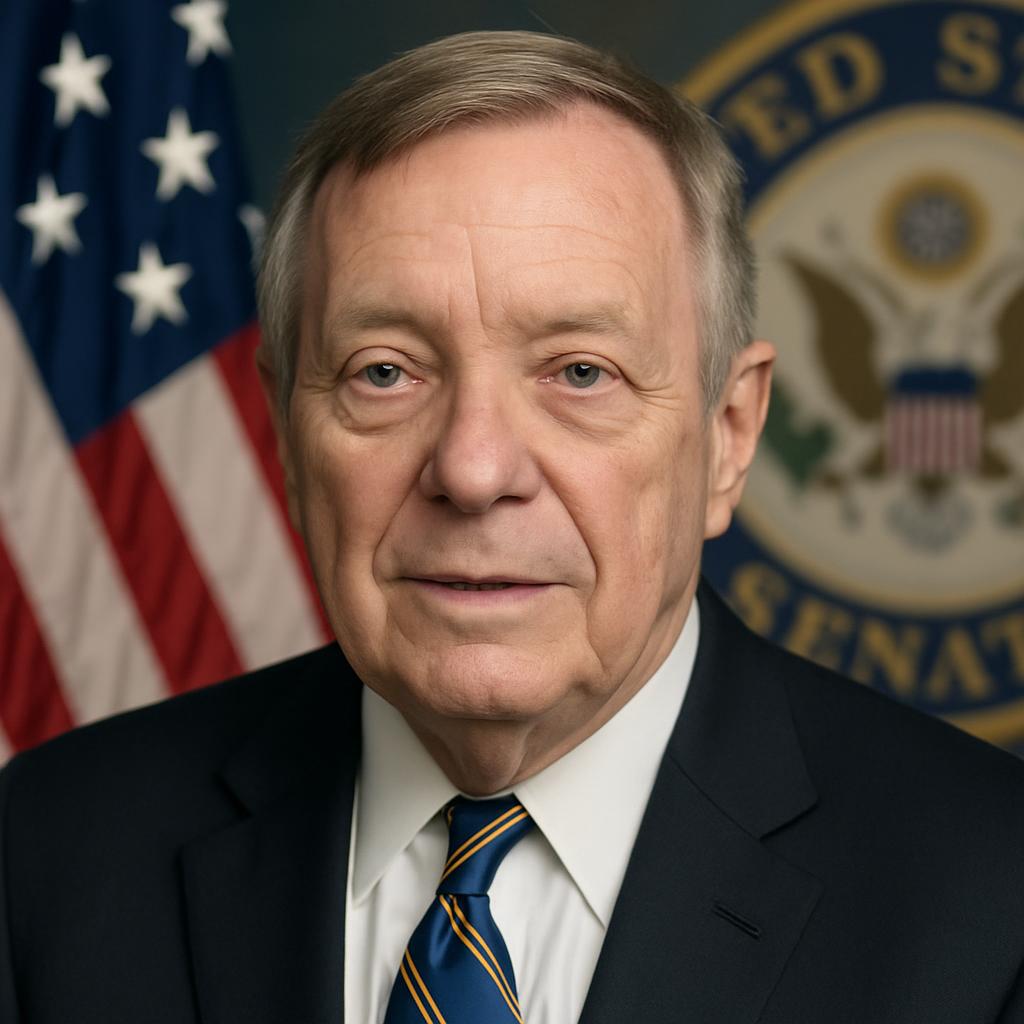 Sen dick durbin Blank Meme Template