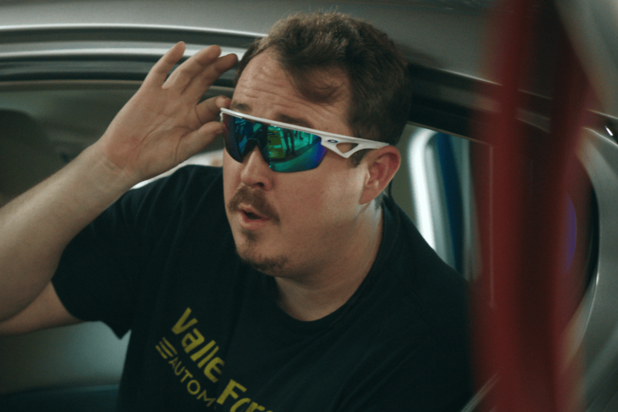 Shane Gillis Tires Sunglasses Blank Meme Template