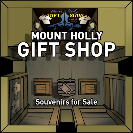 Blue Prince Gift Shop Blank Meme Template