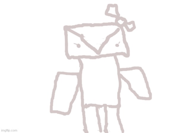 uhhhh Envelopegirl (i cant think of any good names) | made w/ Imgflip meme maker