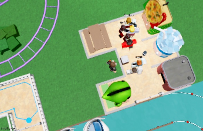 lowkey love trapping ppl in my themepark | made w/ Imgflip meme maker