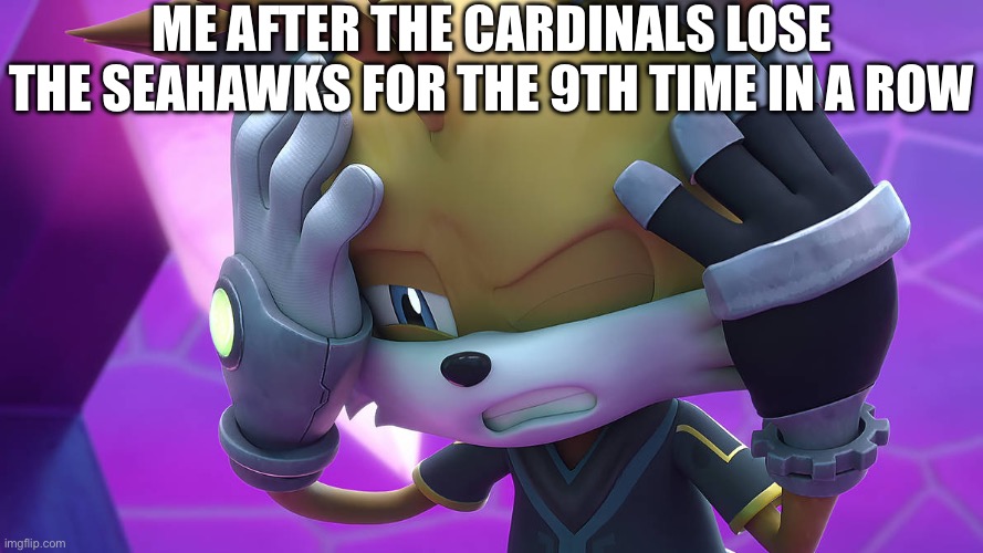 Why can’t we beat them?! | ME AFTER THE CARDINALS LOSE THE SEAHAWKS FOR THE 9TH TIME IN A ROW | image tagged in why,memes,funny,nfl,relatable,sports | made w/ Imgflip meme maker