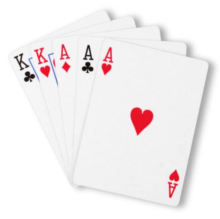 2 Kings, 3 Aces Full House Blank Meme Template