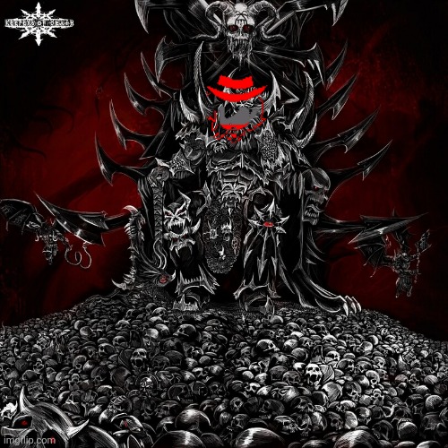 The nightmare above all album cover Blank Meme Template