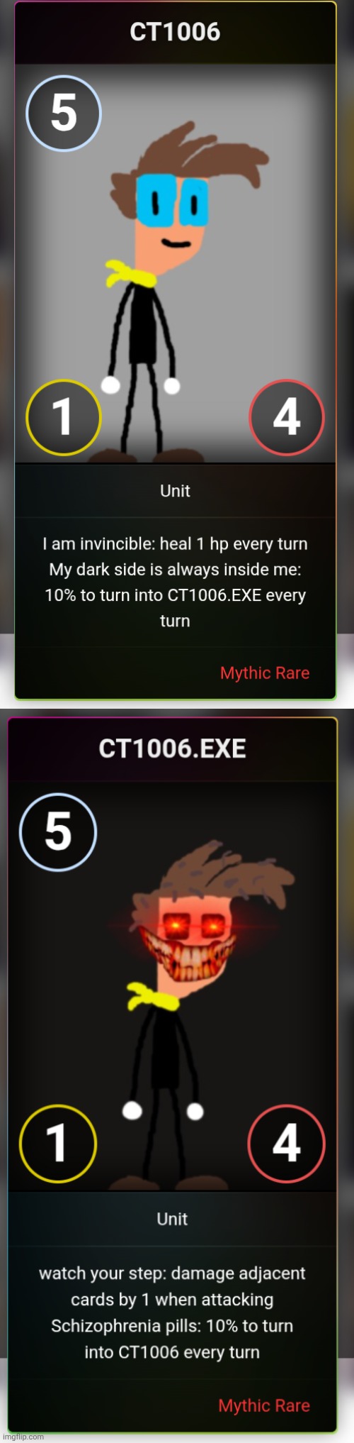 Scariest cards ever | made w/ Imgflip meme maker