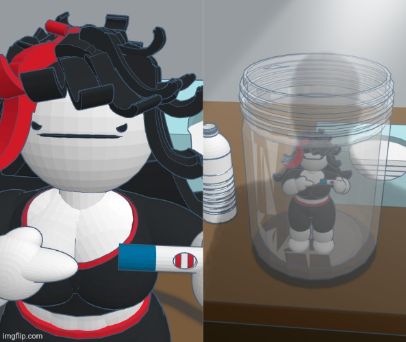 Claire jar | image tagged in claire jar | made w/ Imgflip meme maker