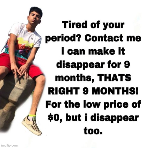 image tagged in tired of you period | made w/ Imgflip meme maker