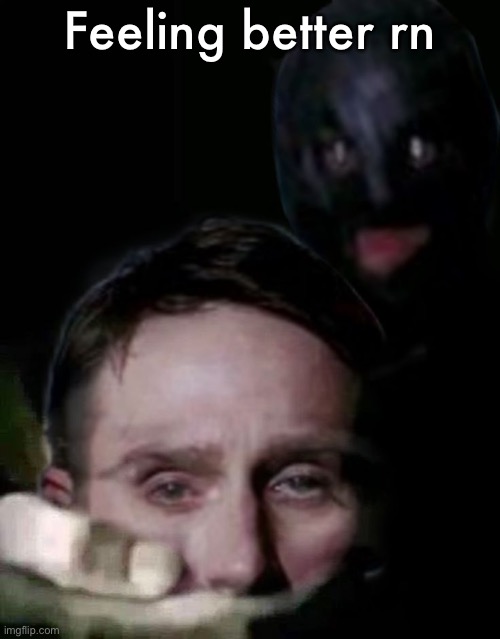 Shush (The Collector Edition) | Feeling better rn | image tagged in shush the collector edition | made w/ Imgflip meme maker