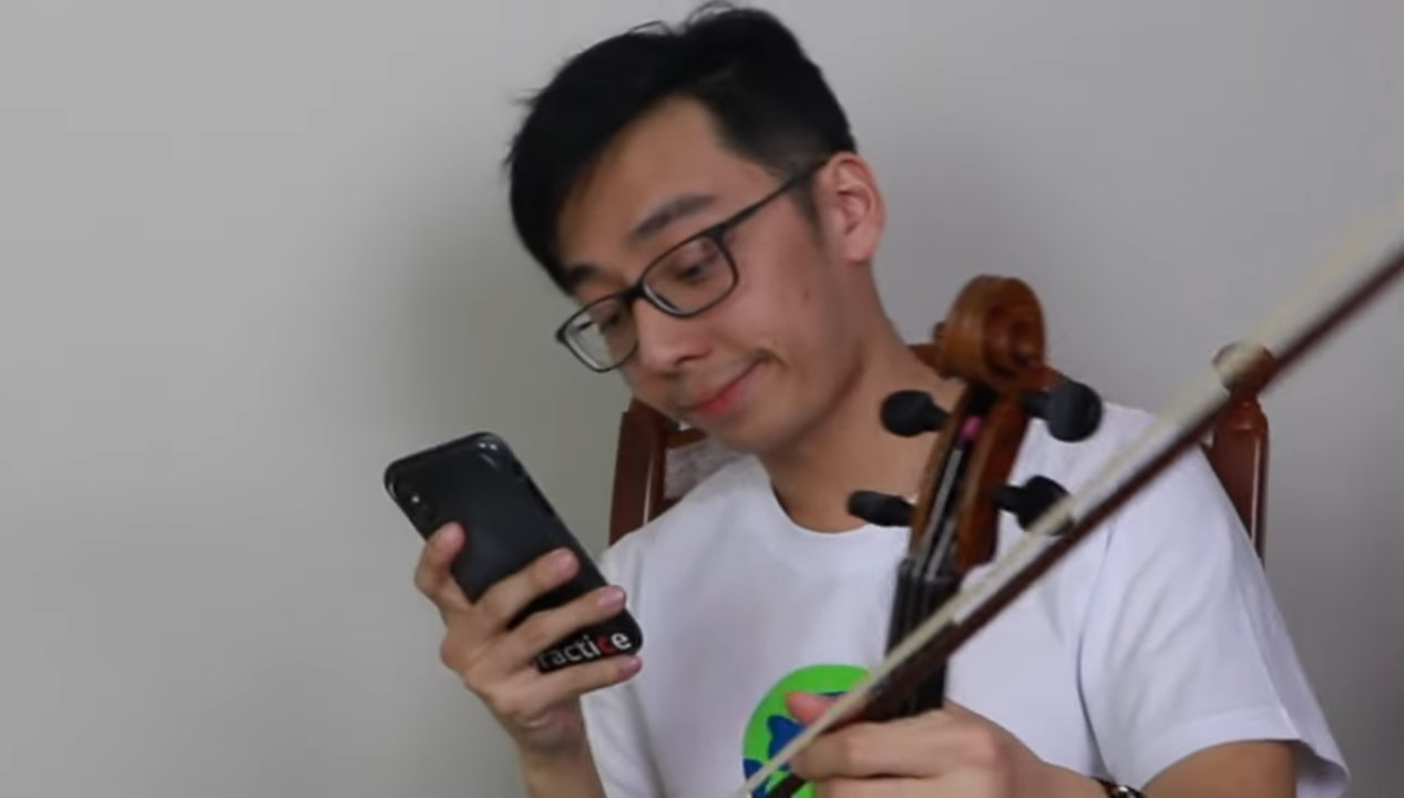 Twoset violin practice room Blank Meme Template