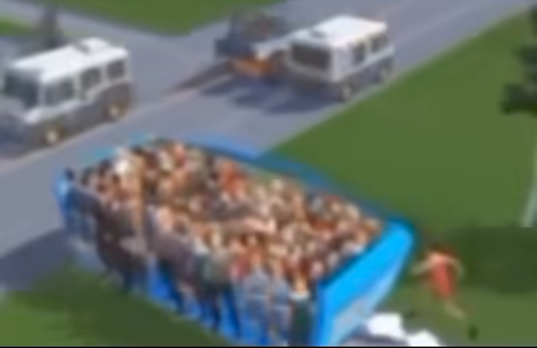 Full bus Blank Meme Template