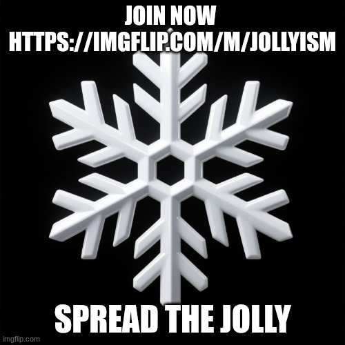 Jollyism Cult Symbol | JOIN NOW 
HTTPS://IMGFLIP.COM/M/JOLLYISM; SPREAD THE JOLLY | image tagged in jollyism cult symbol | made w/ Imgflip meme maker
