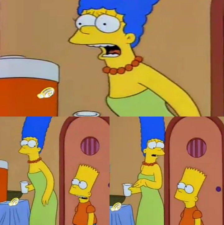 Bart no Blank Meme Template