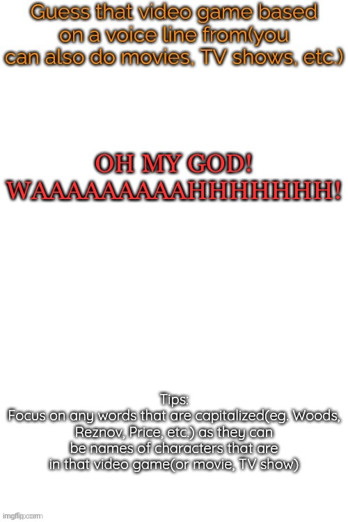 fat mario | OH MY GOD! WAAAAAAAAAHHHHHHH! | image tagged in guess that video game based on a voice line from it | made w/ Imgflip meme maker