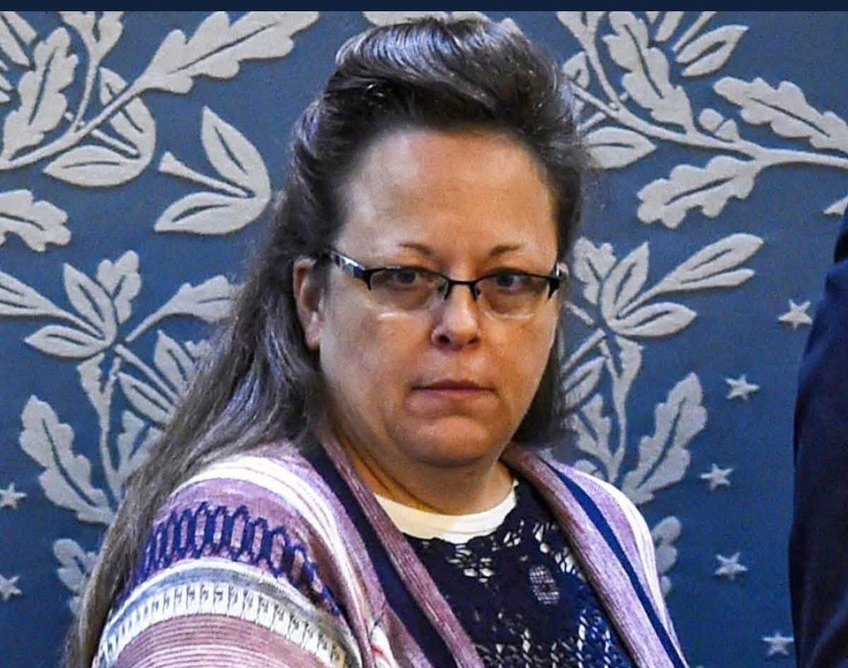 Kim Davis Blank Meme Template
